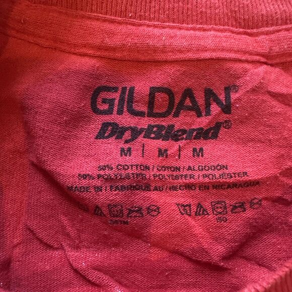 Liberty University Marching Band 2017 Feelin’ Good Red Graphic T Shirt Mens Med - Picture 7 of 8